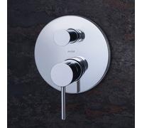 Hansgrohe Mitigeur de baignoire Axor Starck 10416000 encastré monocommande chromé poignée à goupille