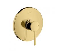 hansgrohe Mitigeur monocommande de douche AXOR Starck, encastré,1 grand public, 10614990, Couleur: Optique en or poli