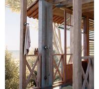 hansgrohe Axor Starck Nature kit colonne de douche, avec douche de tÃªte 240 1jet, montage apparent, 12670, Coloris: Chrome noir brossÃ© - 12670340