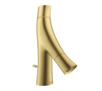 Hansgrohe hansgrohe Mitigeur lavabo à deux poignées 50 Axor Starck Organic A 109mm, avec tirette, pour HWB, brossé Quantité:1