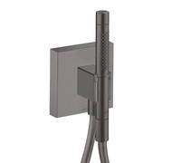 AXOR Starck Organic Set de douche avec raccord mural coudé et support, 2 jets, 12626340,