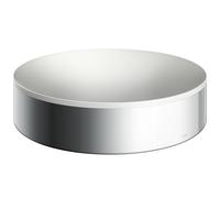 hansgrohe AXOR Suite lavabo à poser, rond, D 400mm, avec cadre métal, sans trop-plein, SOLIDSurface, 42001000, Couleur: chrome