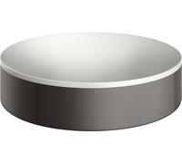 Axor Suite lavabo 40x40 cm ronde à poser blanc-noir mat 42001340