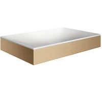 Axor Suite lavabo 60x40 cm rectangulaire à poser blanc-marron/beige mat 42004140