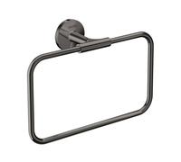 hansgrohe Axor anneau porte-serviettes 42823330 250x216mm, pivotante , montage mural, chrome noir poli