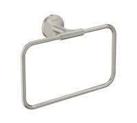 hansgrohe Axor anneau porte-serviettes 42823800 250x216mm, pivotante , montage mural, optique inox
