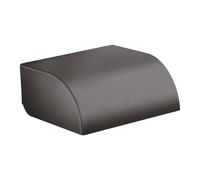hansgrohe Axor Papierrollenhalter 42858340 146x142mm, avec couvercle, montage mural, chrome noir brossé