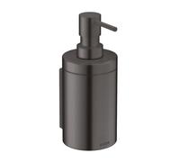 Hansgrohe Distributeur de lotion AXOR Universal Circulaire mural 76×182 mm Chrome noir brossé