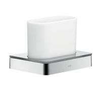 Axor Universal gobelet pour brosse à dents blanc-chrome 42834000