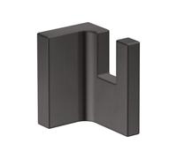 hansgrohe AXOR Universal Crochet à serviette rectangulaire, métal, 42611, Coloris: Chrome noir brossé - 42611340