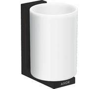 Axor Universal Rectangular gobelet pour brosses à dents blanc-noir 42604670