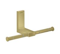Hansgrohe Porte-rouleaux Axor 42657250 double, montage mural, finition or brossé