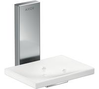 Axor Universal Rectangular porte-savon mural chrome-blanc 42605000