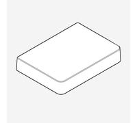 AXOR Universal Softsquare Couvercle de distributeur de savon liquide, 92428000,