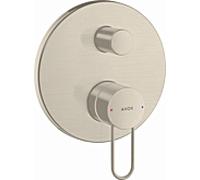 Axor Uno bain 38426820 nickel brossé, avec poignée d' Axor Uno , dissimulé
