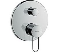 Axor Uno bain 38428000 chromé, avec poignée en boucle, avec combinaison de sécurité