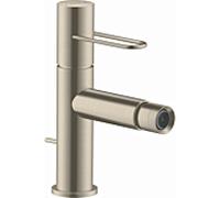 Axor Uno Robinet pour Axor Uno 38211820 Nickel brossé, avec poignée en avec garniture de vidage , avec garniture de vidage