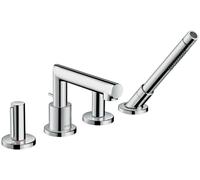 hansgrohe AXOR AXOR Uno 4 trous pour jante de baignoire, Zerogriff, saillie 152mm, 45444000, Couleur: chrome