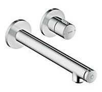 AXOR Mitigeur de lavabo Uno Select 45113000 encastré montage mural chromé bec 220 mm
