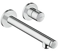 Axor Uno Select Mitigeur de lavabo encastré, montage mural, chromé bec de 220 mm