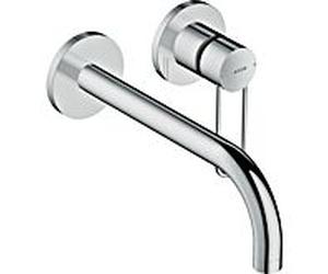 Axor Uno wall mitigeur lavabo 38122000 chromé , saillie 225mm, poignée étrier
