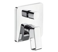 AXOR Urquiola - Façade de mitigeur monocommande encastré pour 2 sorties chrome