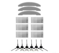 Axorafow Accessoires de nettoyage pour aspirateur - Brosses de nettoyage d'angle - Robot Vexilar et Cleanova pour W7 pour W11 - Brosse latérale - Balai à poussière pour kit