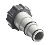 Axorafow Adaptateur de tuyau de piscine A : .25 pour raccord de conversion fileté à pince pour pompes à filtre (4000 ou 2500 ou 1500 GPH) PVC avec joints toriques et colliers de serrage