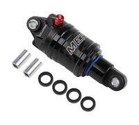 Axorafow Amortisseur arrière en alliage d'aluminium pour vélo de montagne - Pression adaptable de 100 à 150 psi 125 ou 150 ou 165/190 mm, capacité de charge de 90 kg, doublure de 24 mm (125 mm x 20 mm