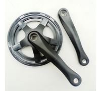 Axorafow Axe conique 170 mm de longueur 40t/44t/52t en alliage 6061 à vitesse unique pliable pour pédalier de vélo avec plateau carré compatible pour vélo de route et cyclisme urbain (40T)