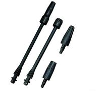 Axorafow Baguette de pulvérisation haute pression - Buses noires de 45 cm - Extension en mousse - Interface en cuivre - Turbo modifiable pour nettoyeur haute pression Karcher K2/K3/K4/K5/K6