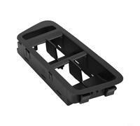 Axorafow Base d'interrupteur de lève-vitre 5GG867255 compatible avec 7 GTI MK7, noir ABS de remplacement sur piédestal pour réparation intérieure de voiture