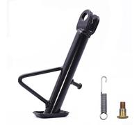 Axorafow Béquille latérale électrique pour vélos électriques - Béquille en acier robuste adaptable de 14 à 22 cm de long - Noir - Structure compatible avec les vélos électriques 20-28 (16 cm)