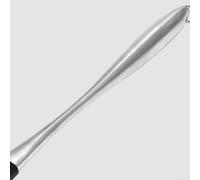 Axorafow Brosse à huile en silicone avec manche creux en acier inoxydable pour barbecue, badigeonnage, vitrage - Résistant à la chaleur - Passe au lave-vaisselle - Non 31 cm - 1 paquet
