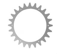 Axorafow Crampons de tondeuse à gazon en acier antidérapant pour tondeuse robot Mcculloch Rob R600 R800 R1000 - 4 pièces - Kit de traction tout-terrain 198 × 2,5 mm - Argent