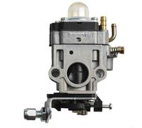 Axorafow Débroussailleuses - Carburateur en aluminium pour tondeuse à gazon avec joints d'amorçage et valves - Compatible avec les modèles 52cc / 49cc / 43cc - Kit de 8 pièces de rechange pour kit