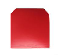 Axorafow Feuille de caoutchouc de tennis de table avec éponge hautement élastique, type de colle inversée, dureté dure, épaisseur maximale, excellent contrôle et raquette de spin pong - noir/rouge