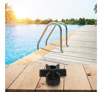 Axorafow For Summer Waves Pompes renforcées piscine avec turbine Sfx1500 - Modèles en plastique compatibles Sfx1000 Nylon (3,6 x 3,6 cm Blanc/Noir/Bleu/Marron 1 pièce) (noir)