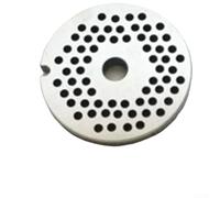 Axorafow Hachoir à viande en acier n°5, disque perforé de 5,35 cm avec trous pour le traitement de la viande, du poisson, des légumes, accessoire de rechange de qualité alimentaire, argenté (3 mm)