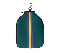 Axorafow Housse de rangement en néoprène pour raquette de pickleball Franklin Selkirk - 24 x 31 cm - Résistant à l'eau, aux rayures et à la poussière (Bleu-vert)