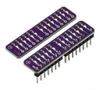 Axorafow Kit d'éclairage LED pour Arduino, 4 pièces RGB Ripple PCB, 3,3 V-5,5 V et composante électronique rouge, vert, bleu (bleu)