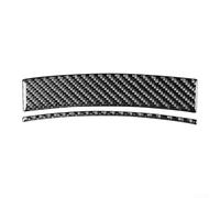 Axorafow Lot de 2 garnitures d'accoudoir central en fibre de carbone 300 de 2005 à 2007 sans navigation intérieure noire sous la console avec ruban adhésif