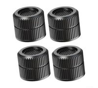 Axorafow Lot de 8 patins antidérapants adaptables pour machine à laver et réfrigérateurs avec base anti-chocs et anti-vibrations
