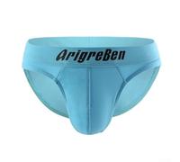 Axorafow Maillot de bain taille basse en nylon/élasthanne pour homme - M à XXL - Stretch à séchage rapide pour poids plume 25 g - Taille de plage (bleu)