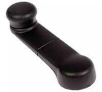 Axorafow Manivelle manuelle F-250 pour Bronco E-150 E-250 1992 à 1996 Noir ABS Remplacement du lève-vitre de porte intérieure F37z1023342a