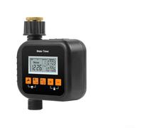 Axorafow Minuteur d'irrigation avec capteur de pluie Système d'arrosage automatique pour jardins, balcons, fermes - Boîtier ABS 2. Affichage LCD manuel/automatique Mode 15 × 12 × 6 cm
