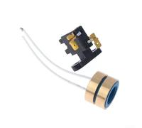 Axorafow Pièces de brosse de rechange pour machine à barbe à papa avec collecteurs rotatifs à bague collectrice et anneaux conducteurs, composants en plastique cuivre pour machines commerciales (A)