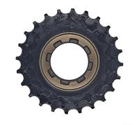 Axorafow Pignon à roue libre à 3 vitesses pour moyeu rotatif en acier forgé à froid avec 18 de 21-24 t à triple rapport d'engrenage B1.375 × 24 filetage britannique 98,5 mm de diamètre 252 g
