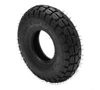 Axorafow Pneu en caoutchouc épais 12 pouces 4.10 sur 3.50-5 pour scooter électrique, brouette, kart 47/49 cc, mini motoculteur, noir, env. 1110 g