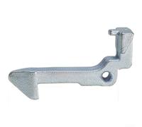 Axorafow Poignée de charnière de porte de machine à laver de rechange compatible avec différents modèles - Finition argentée - Installation à réduction du bruit - Kit de réparation complet (216)